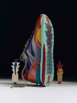 THE HOFF BRAND – Sneaker aus Lammleder multicolor