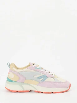 THE HOFF BRAND – Sneaker aus Veloursleder in Pastell