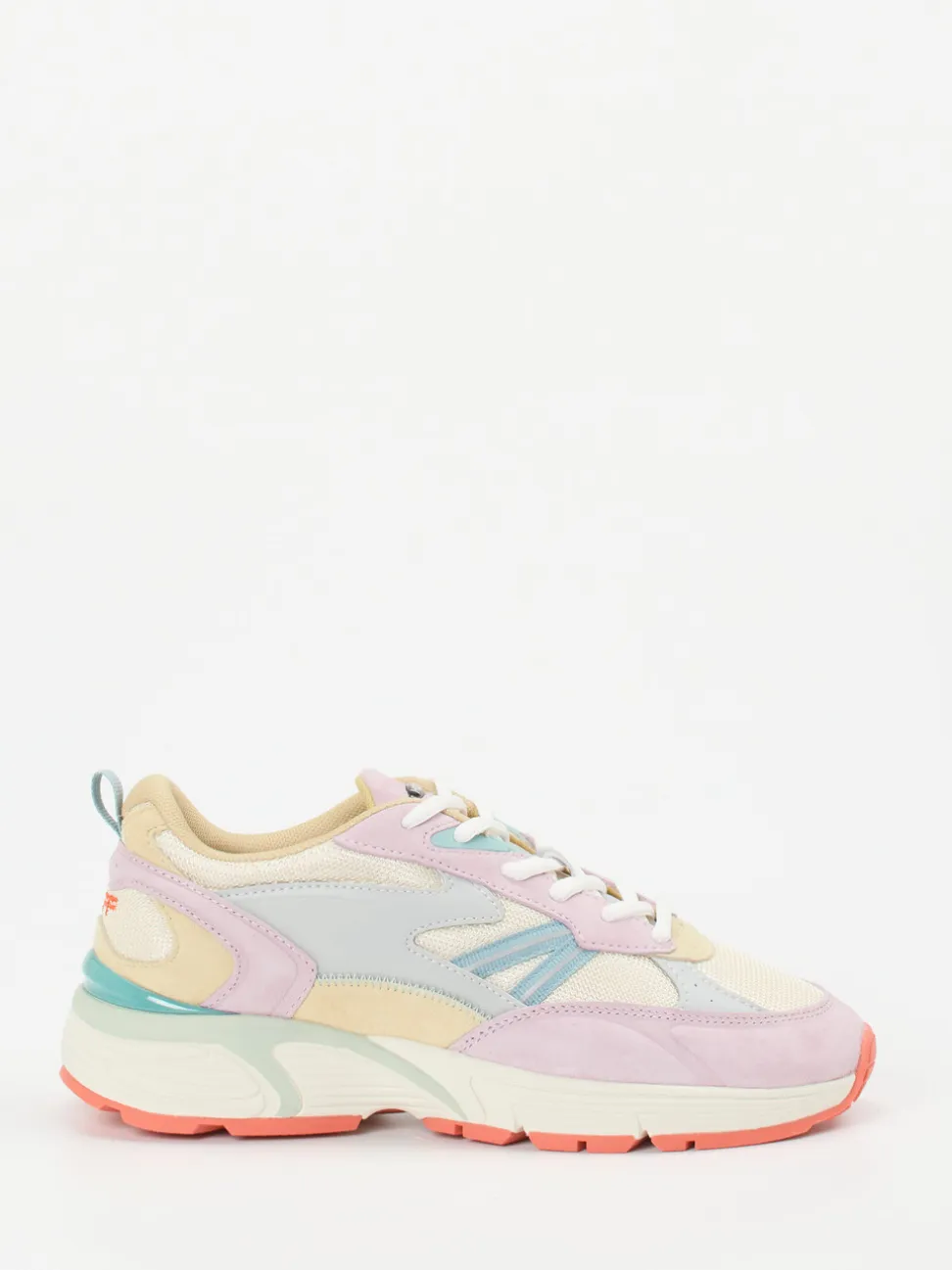 THE HOFF BRAND – Sneaker aus Veloursleder in Pastell