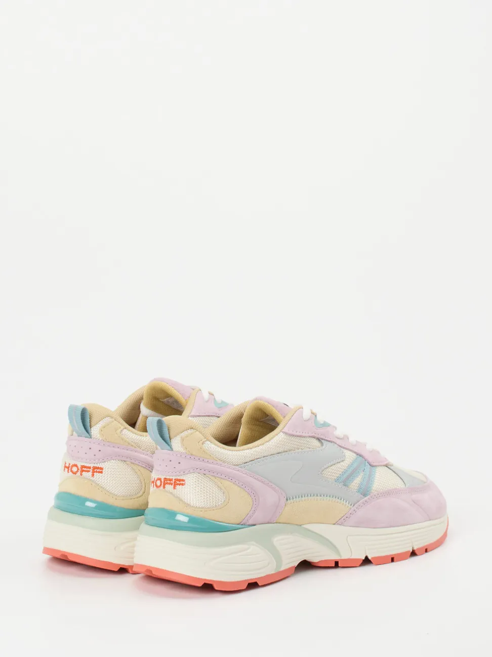 THE HOFF BRAND – Sneaker aus Veloursleder in Pastell