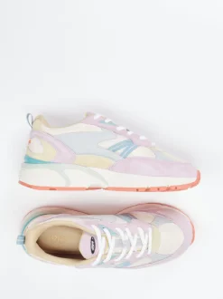 THE HOFF BRAND – Sneaker aus Veloursleder in Pastell