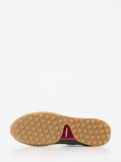 THE HOFF BRAND – Sneaker aus Veloursleder grün