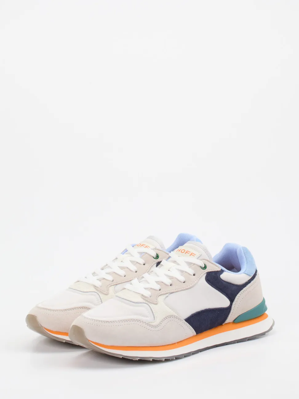 THE HOFF BRAND – Sneaker aus Veloursleder Beige