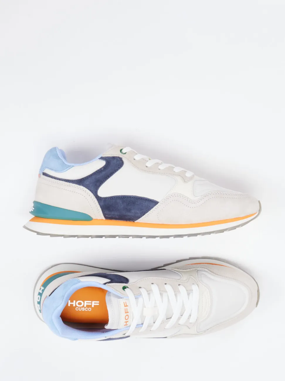 THE HOFF BRAND – Sneaker aus Veloursleder Beige
