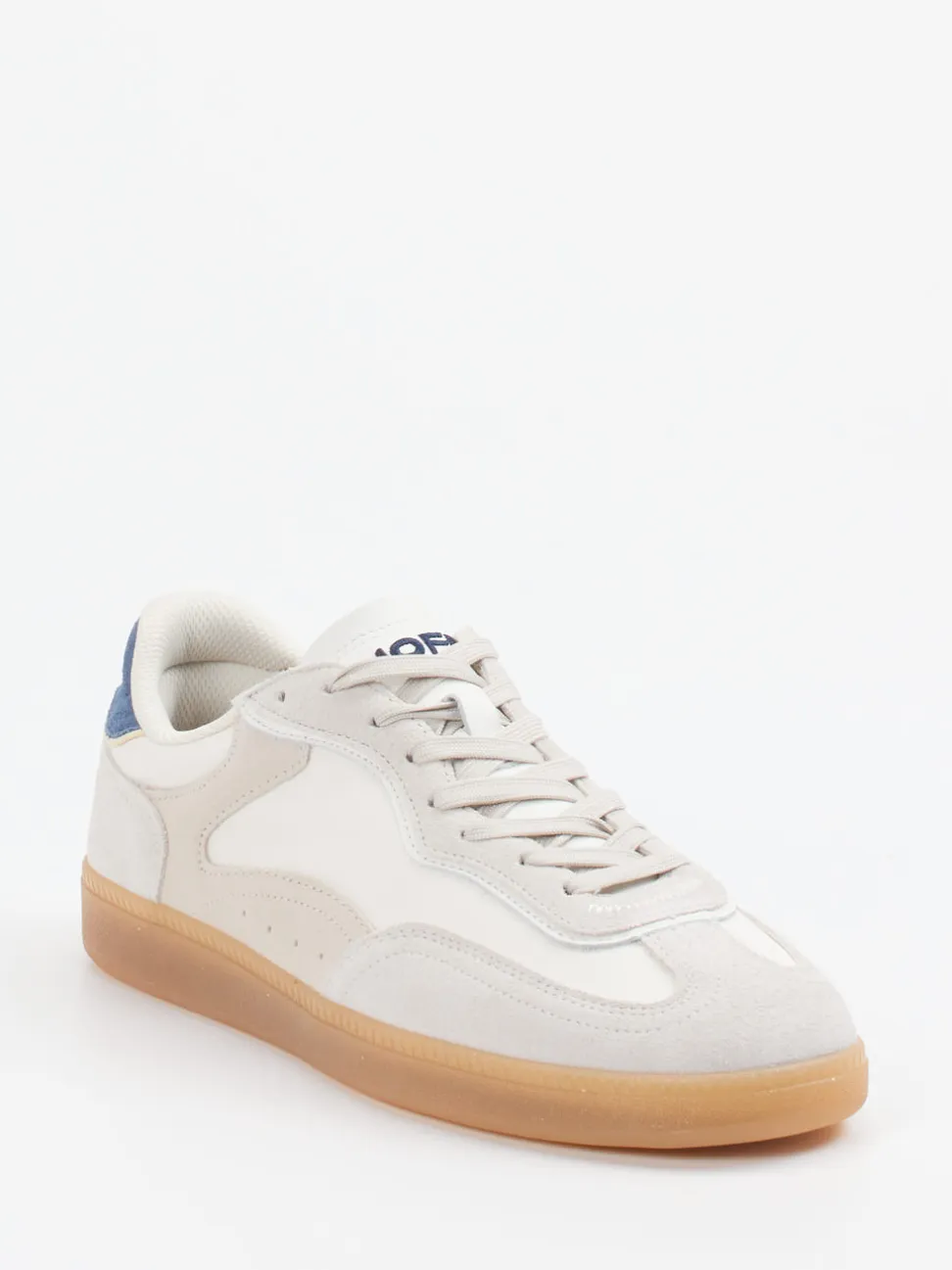 THE HOFF BRAND – Sneaker aus Veloursleder Offwhite