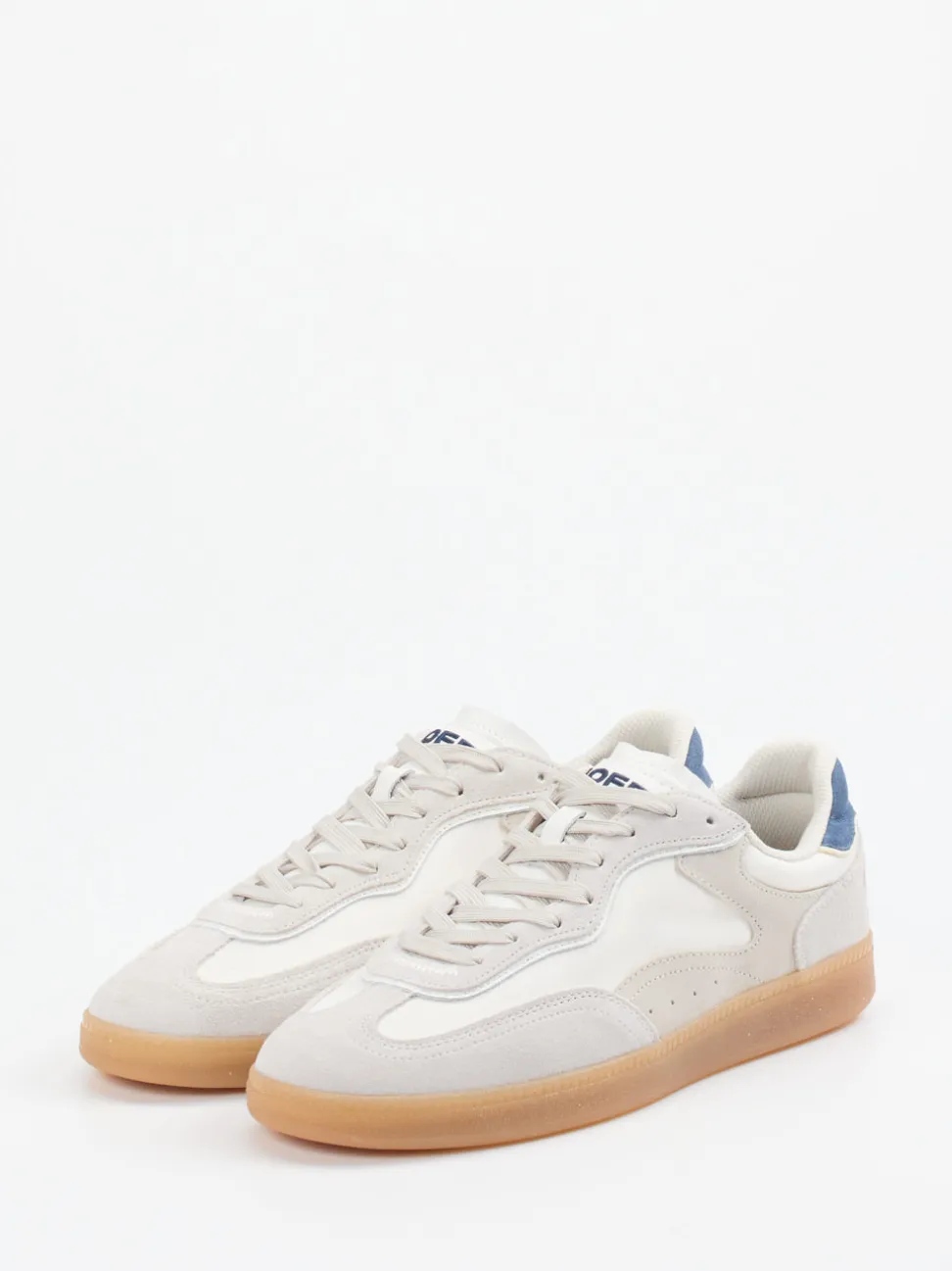 THE HOFF BRAND – Sneaker aus Veloursleder Offwhite