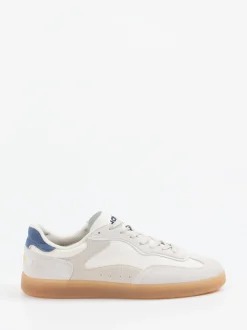 THE HOFF BRAND – Sneaker aus Veloursleder Offwhite