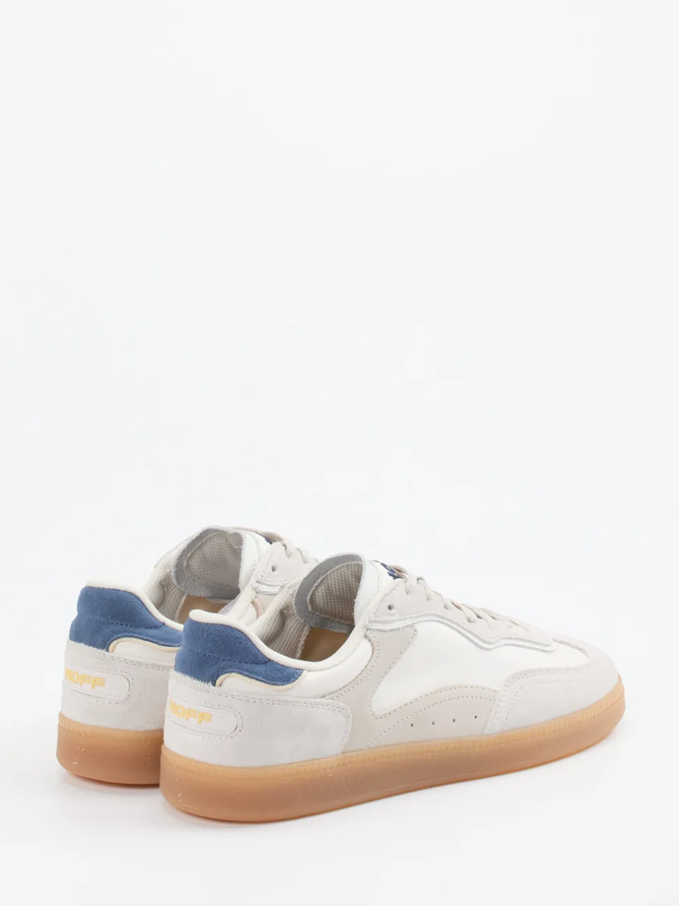 THE HOFF BRAND – Sneaker aus Veloursleder Offwhite