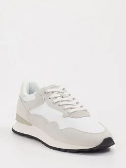 THE HOFF BRAND – Sneaker aus Veloursleder in Offwhite