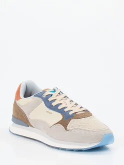 The Hoff Brand – Sneaker aus Veloursleder beige
