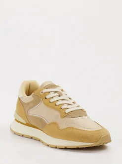 THE HOFF BRAND – Sneaker aus Veloursleder beige