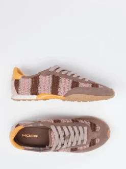 THE HOFF BRAND – Sneaker aus Textil und Veloursleder