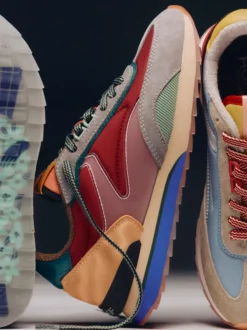 THE HOFF BRAND – Sneaker aus Veloursleder und Nylon