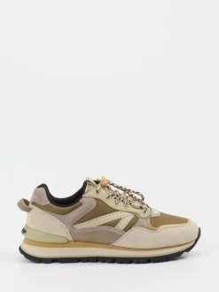 THE HOFF BRAND – Sneaker aus Veloursleder beige
