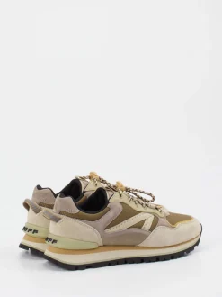 THE HOFF BRAND – Sneaker aus Veloursleder beige