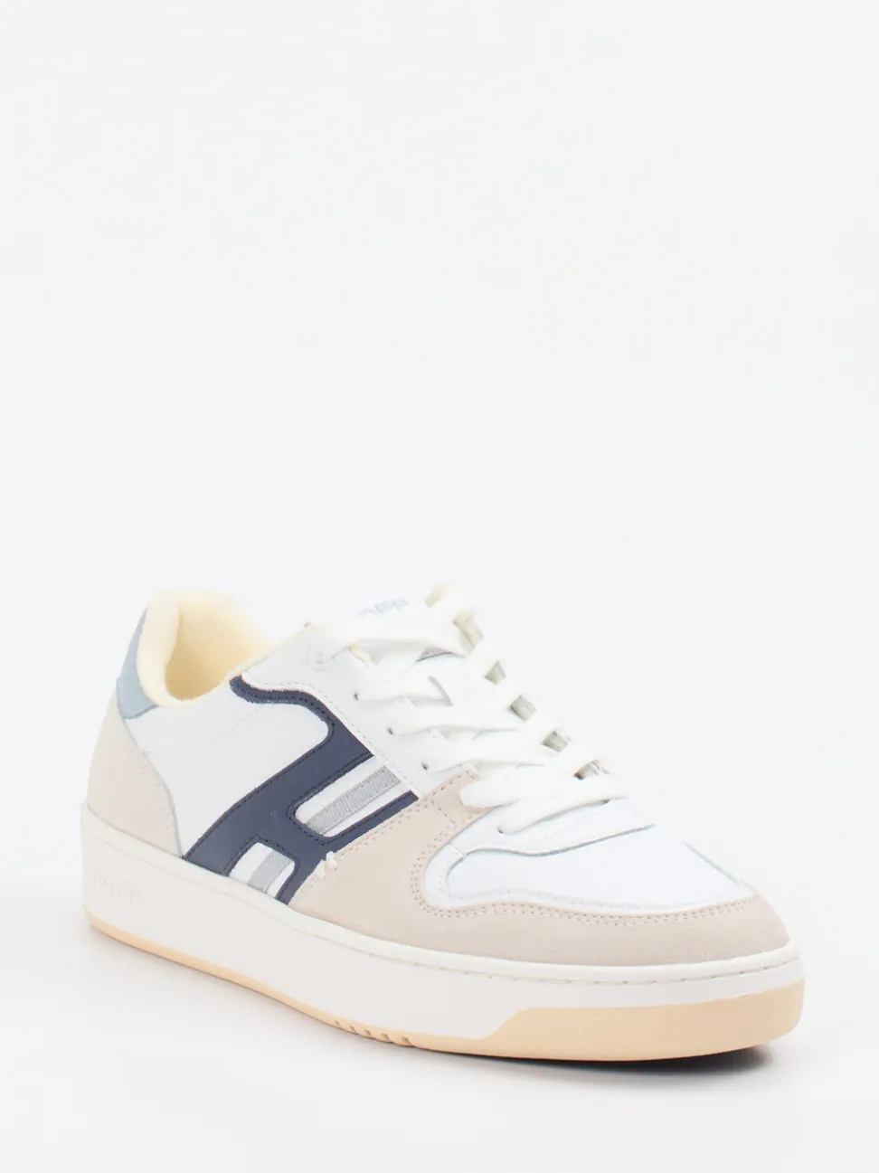 THE HOFF BRAND – Sneaker aus Leder und Mesh weiß