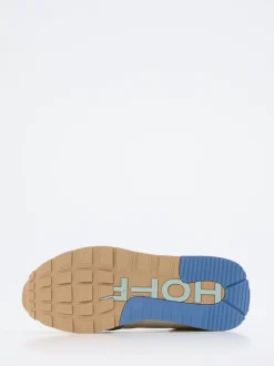 The Hoff Brand – Sneaker aus Textil und Veloursleder Beige