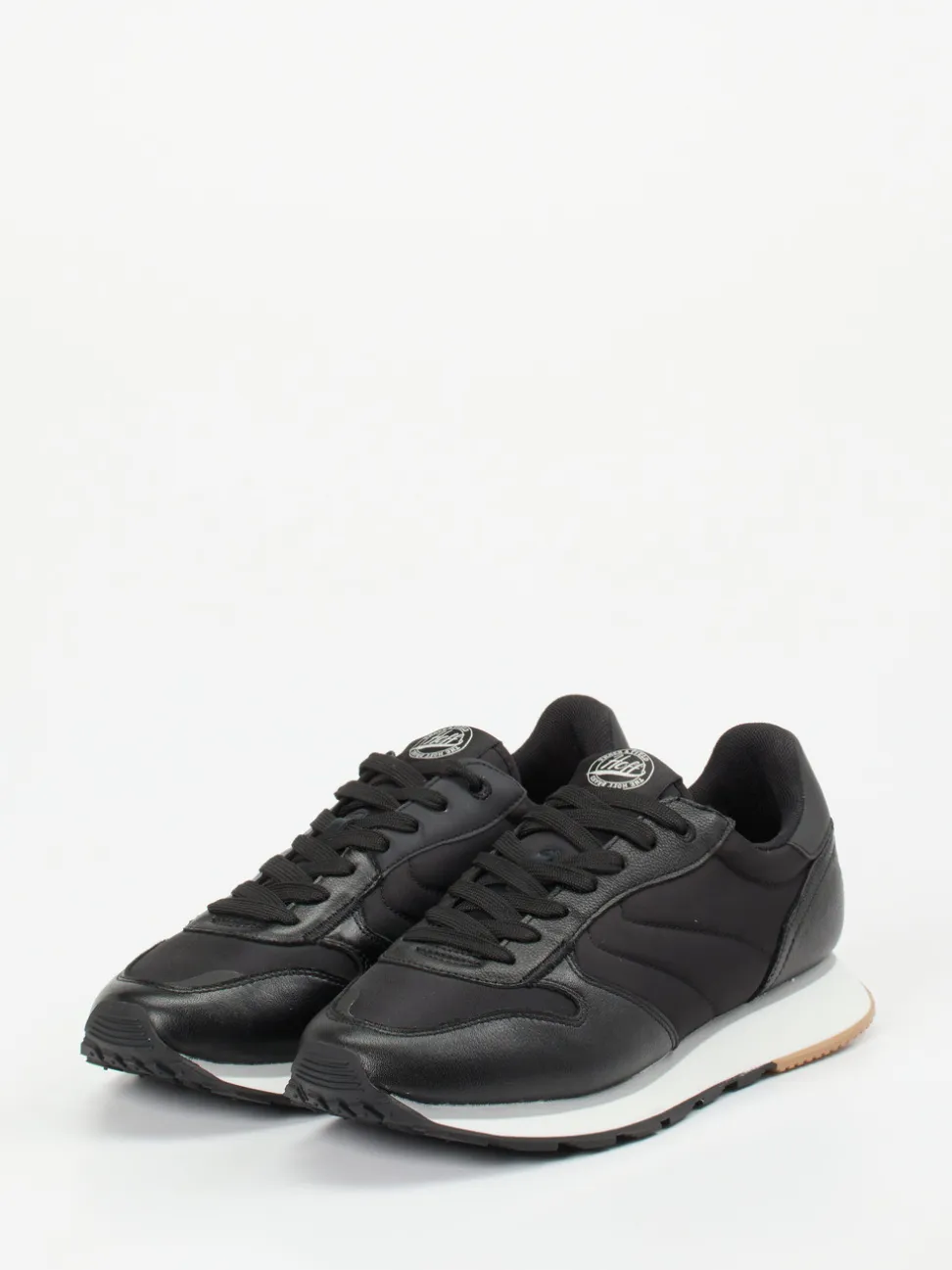 THE HOFF BRAND – Sneaker aus Textil und Leder Schwarz