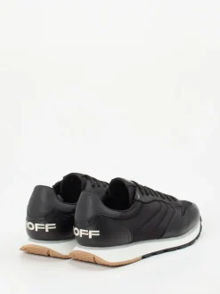 THE HOFF BRAND – Sneaker aus Textil und Leder Schwarz