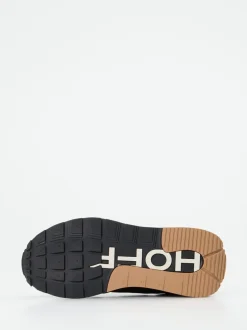 THE HOFF BRAND – Sneaker aus Textil und Leder Schwarz