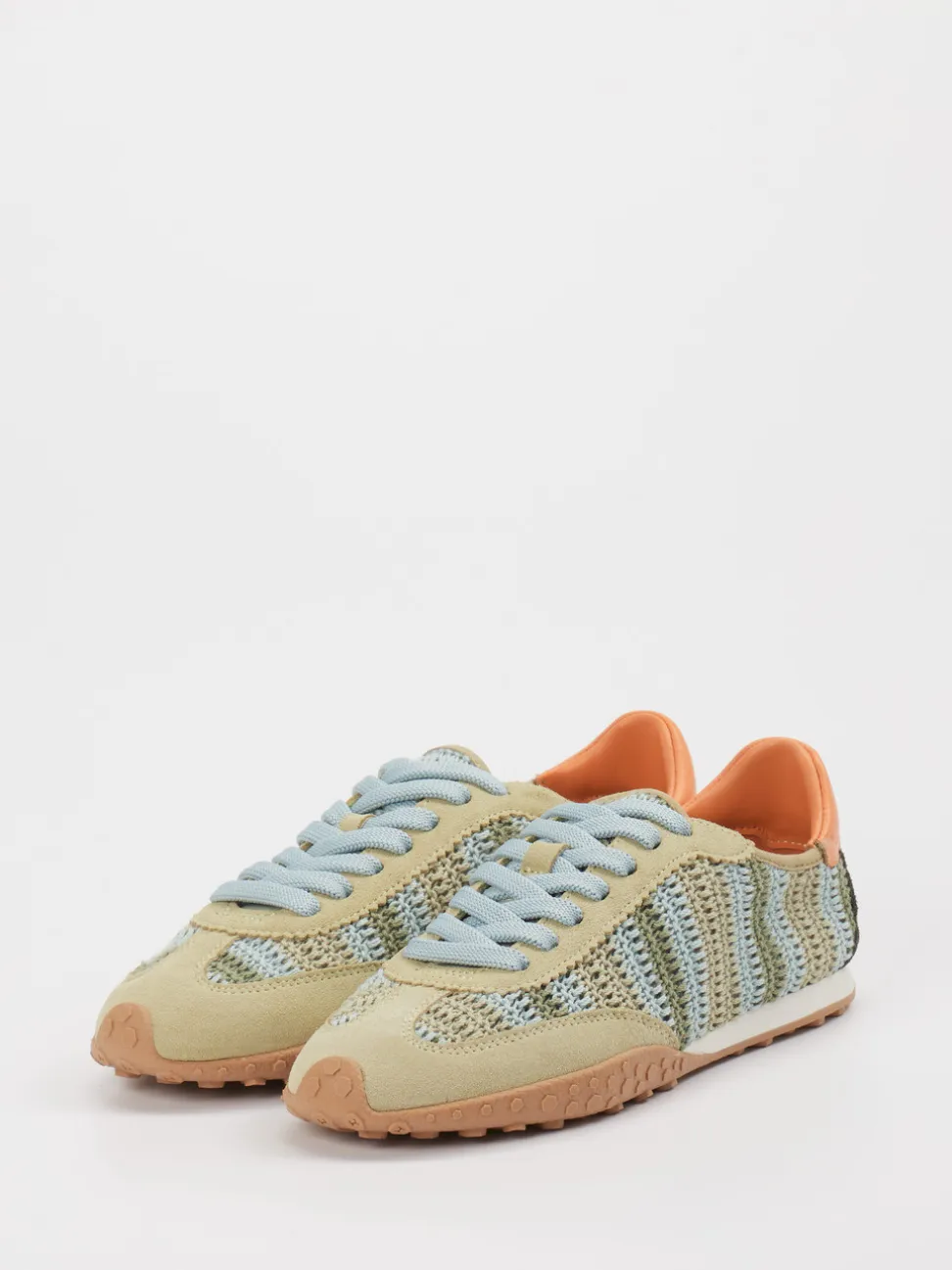 THE HOFF BRAND – Sneaker aus Textil und Veloursleder