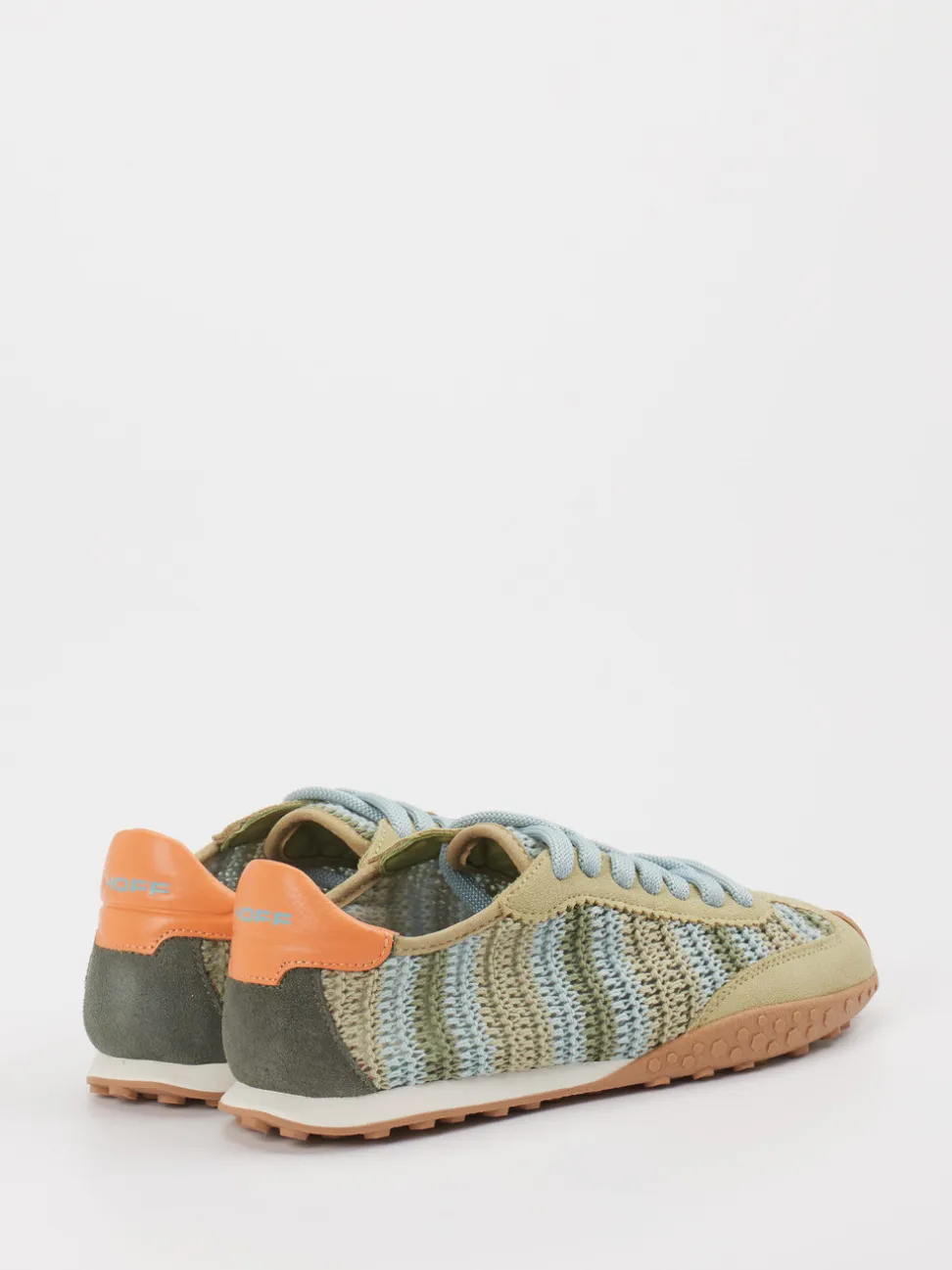 THE HOFF BRAND – Sneaker aus Textil und Veloursleder