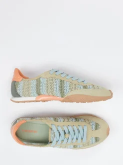 THE HOFF BRAND – Sneaker aus Textil und Veloursleder