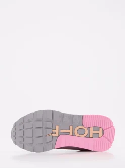 THE HOFF BRAND – Sneaker aus Veloursleder und Mesh Flieder