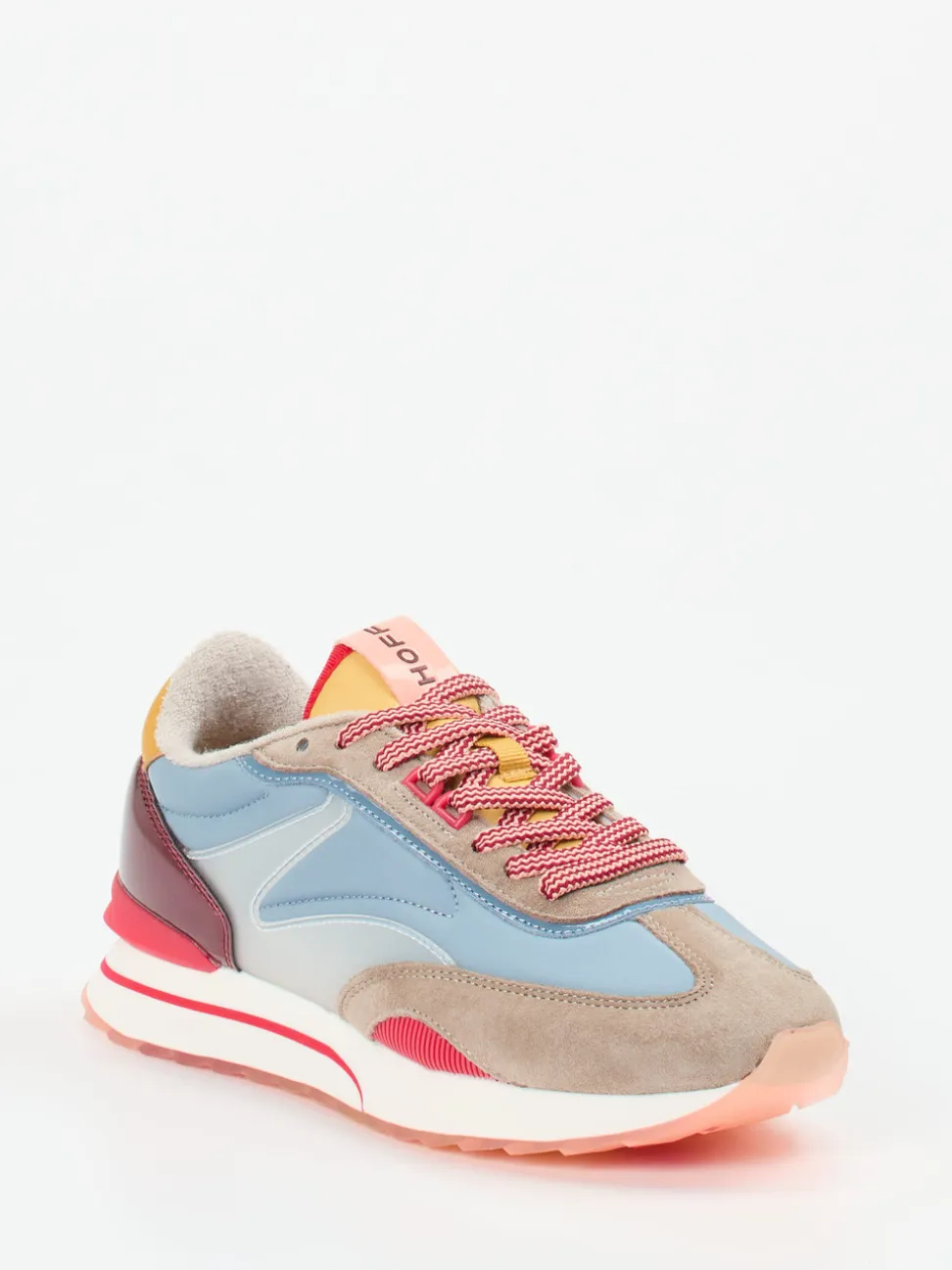 THE HOFF BRAND – Sneaker aus Veloursleder in Multicolor