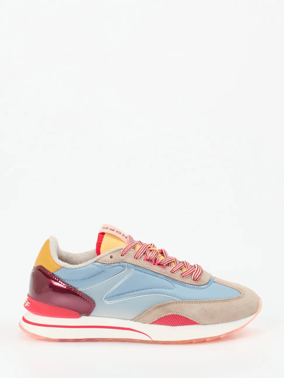 THE HOFF BRAND – Sneaker aus Veloursleder in Multicolor