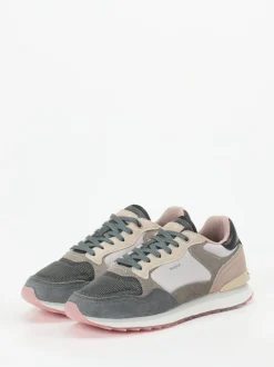 THE HOFF BRAND – Sneaker aus Velour/Textil in Pastell