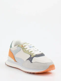 THE HOFF BRAND – Sneaker aus Veloursleder-Mix multicolor