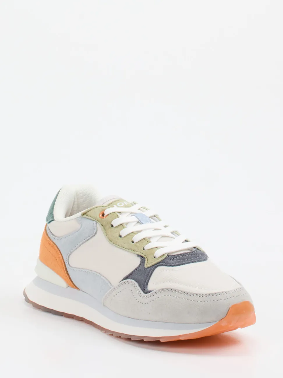 THE HOFF BRAND – Sneaker aus Veloursleder-Mix multicolor