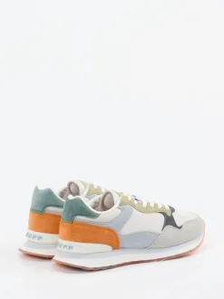 THE HOFF BRAND – Sneaker aus Veloursleder-Mix multicolor