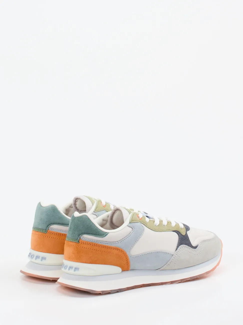 THE HOFF BRAND – Sneaker aus Veloursleder-Mix multicolor