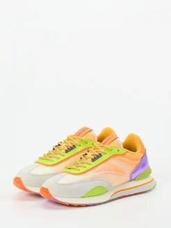THE HOFF BRAND – Sneaker aus Veloursleder im Colorblocking
