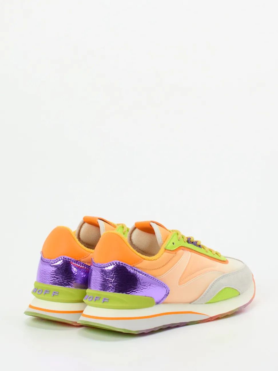 THE HOFF BRAND – Sneaker aus Veloursleder im Colorblocking