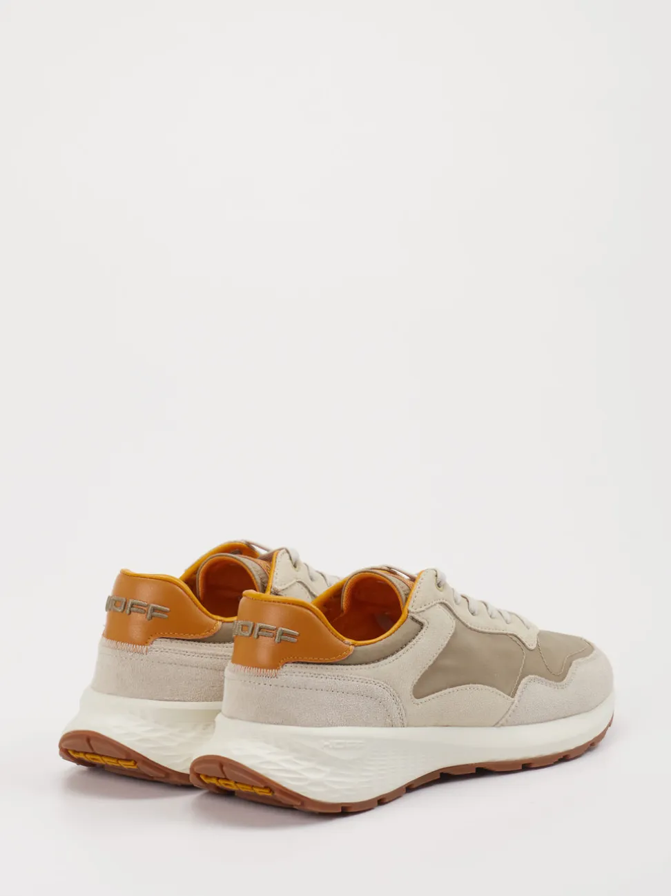 THE HOFF BRAND – Sneaker aus Veloursleder und Textil