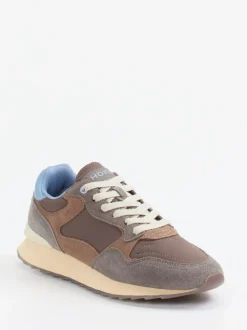 THE HOFF BRAND – Sneaker Amsterdam aus Veloursleder und Textil