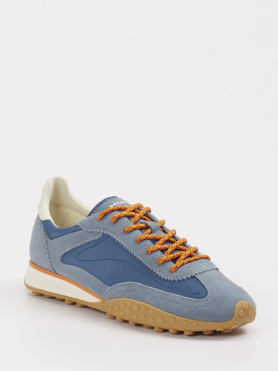 THE HOFF BRAND – Sneaker aus Veloursleder Jeansblau