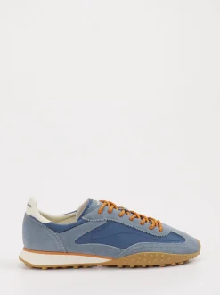 THE HOFF BRAND – Sneaker aus Veloursleder Jeansblau