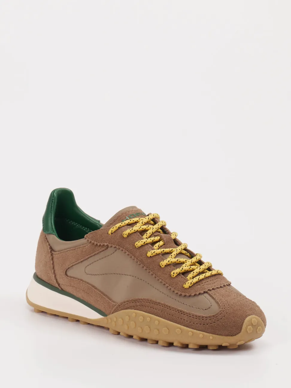 THE HOFF BRAND – Sneaker aus Veloursleder braun