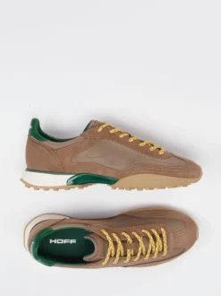 THE HOFF BRAND – Sneaker aus Veloursleder braun