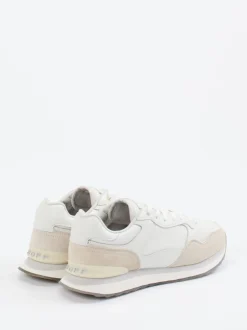 THE HOFF BRAND – Sneaker aus Lamm- und Veloursleder Offwhite