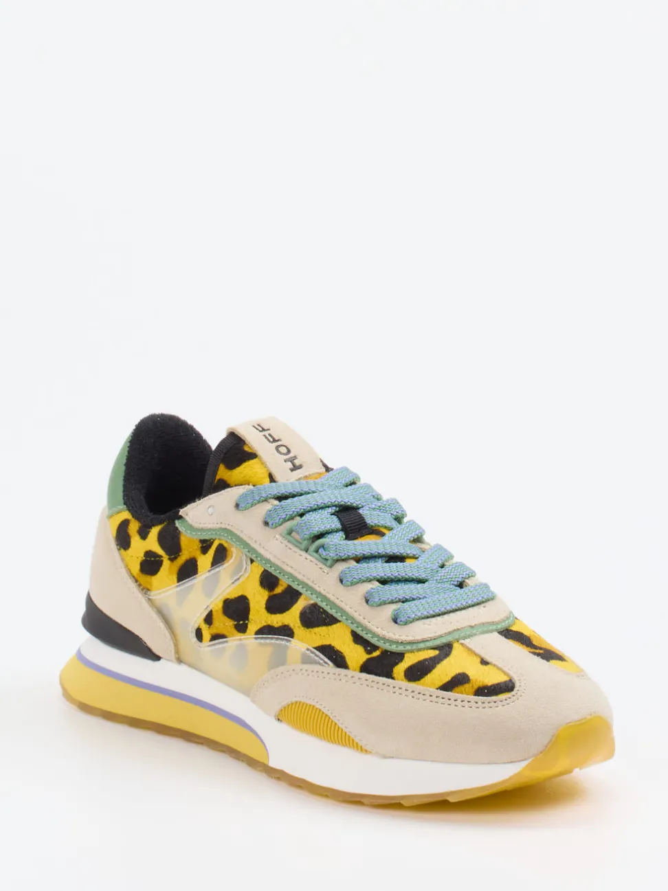 THE HOFF BRAND – Sneaker aus Velourleder und Textil