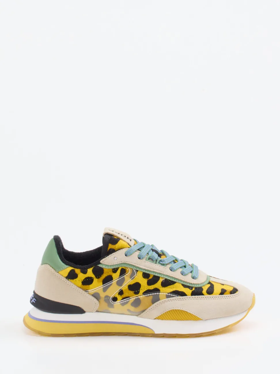THE HOFF BRAND – Sneaker aus Velourleder und Textil