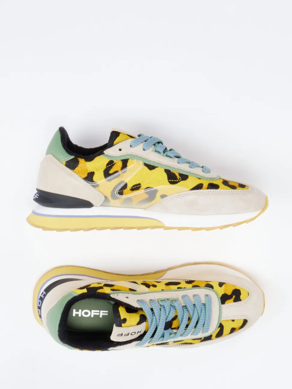 THE HOFF BRAND – Sneaker aus Velourleder und Textil