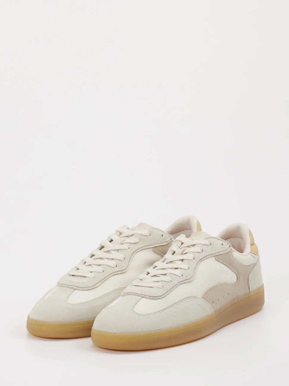THE HOFF BRAND – Sneaker aus Veloursleder beige