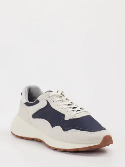 THE HOFF BRAND – Sneaker aus Veloursleder/Textil Offwhite