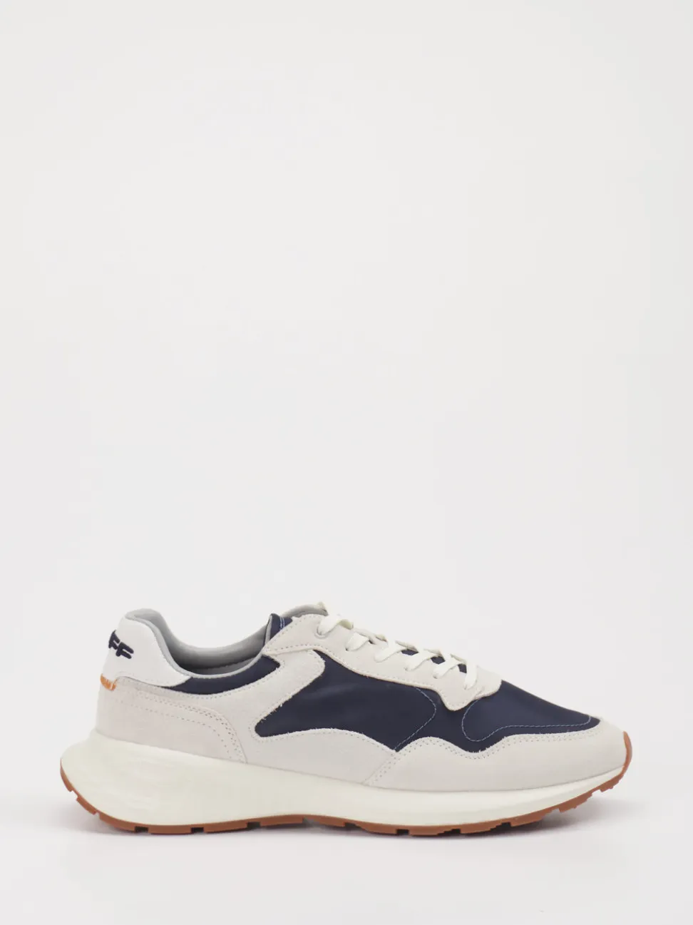 THE HOFF BRAND – Sneaker aus Veloursleder/Textil Offwhite